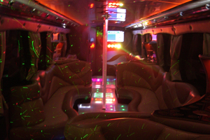 Party bus in Los Angeles